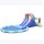 DD63102 Venta comercial gigante Tobogán de aire adulto Tobogán acuático inflable de PVC para niños con piscina