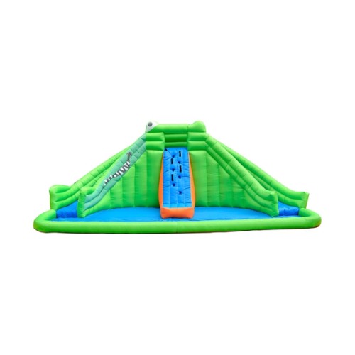 Diapositiva inflable modificada para requisitos particulares de la piscina del PVC de la moda DD63008 con la fábrica China de la pared que sube