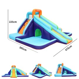 Airmyfun Factory Hot Sale Inflatable Water Slide Jumping Bouncy Castle With Pool