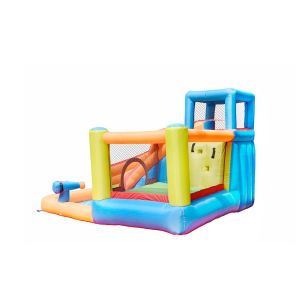 NT-62030  Inflatable Water Slide Cheap Jumping Bed Princess Children Bouncy Castle with Slide