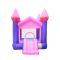 NT-62052 Inflatable pink Bounce Castle House Kids Party Bouncy House with Air Blower