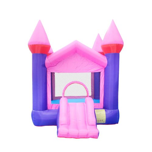NT-62052 Inflatable pink Bounce Castle House Kids Party Bouncy House with Air Blower