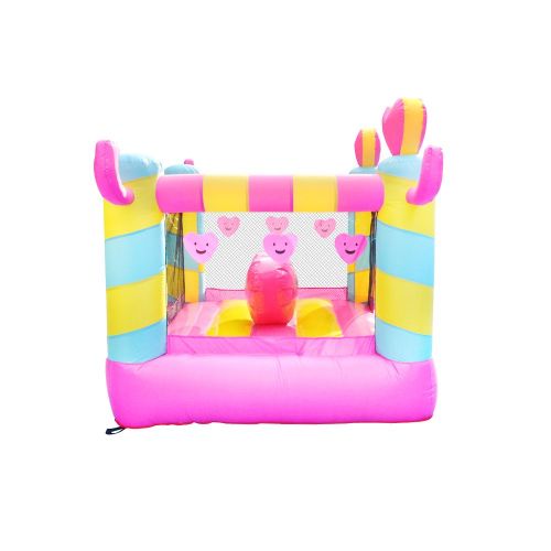 NT-62096 Inflatable Heart  Bounce Castle House Kids Party Bouncy House with Air Blower
