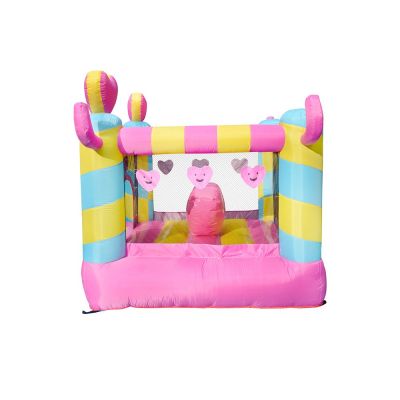 NT-62096 Inflatable Heart  Bounce Castle House Kids Party Bouncy House with Air Blower