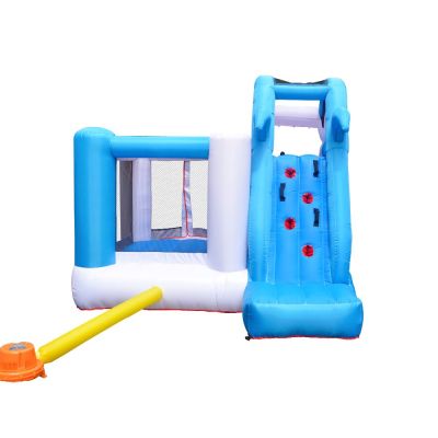 NT-63001B Inflatable Shark Bounce Slide House Jumper Water Slide Park Combo for Kids Outdoor Party