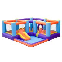NT-62116  Inflatable Bounce House Bouncy Castle Water Slide with Air Blower for Kids Party