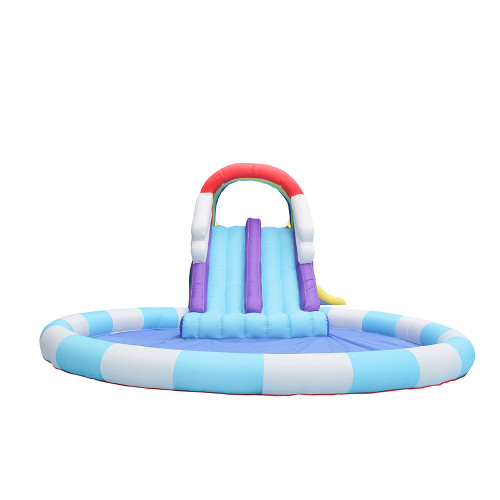 NT-63102 Inflatable Bounce Slide House Jumper Water Slide Park Combo for Kids Outdoor Party