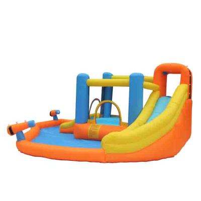 NT-63107 Inflatable Bounce Slide House Jumper Water Slide Park Combo for Kids Outdoor Party