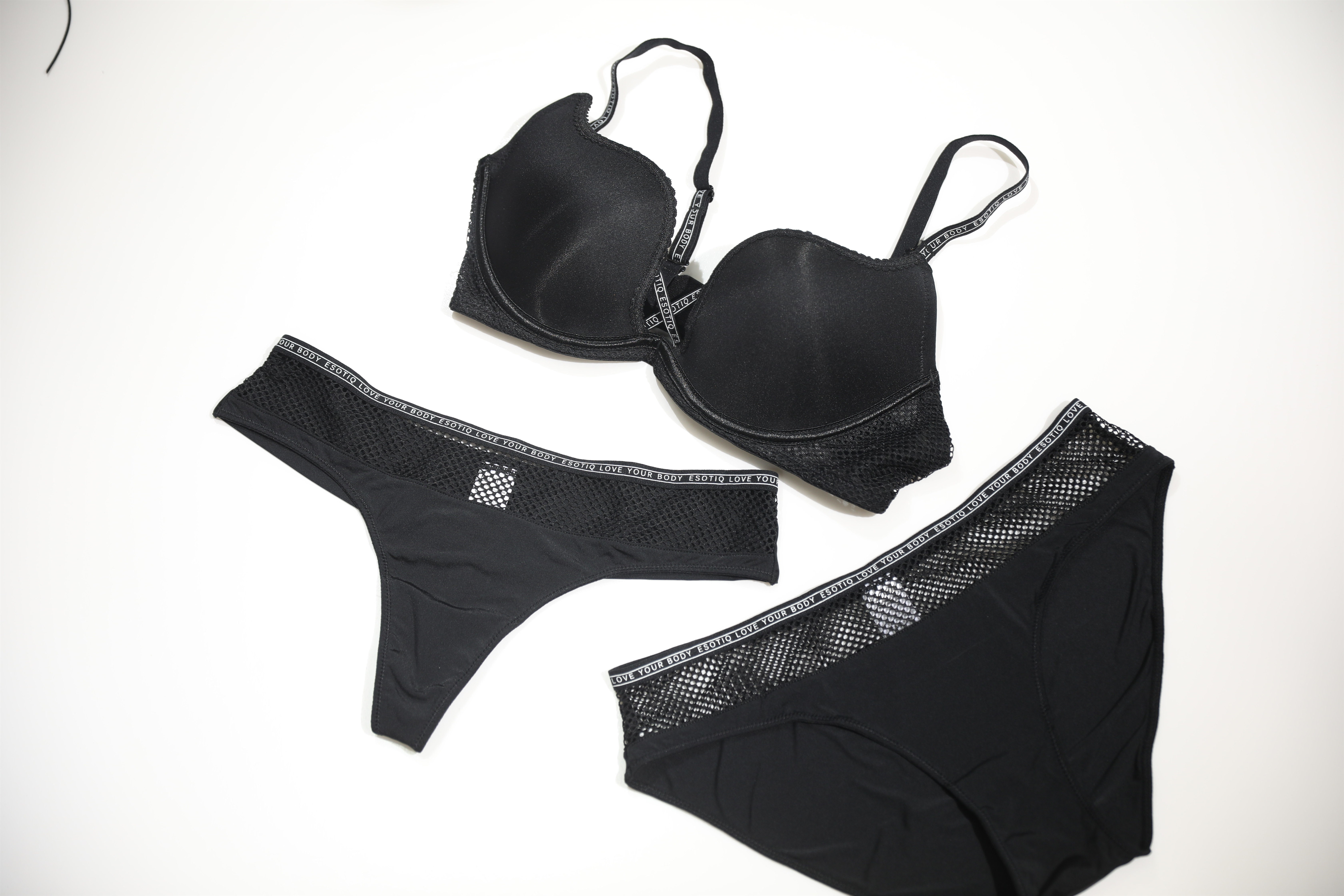 TJ Economic Fashion black Lingerie