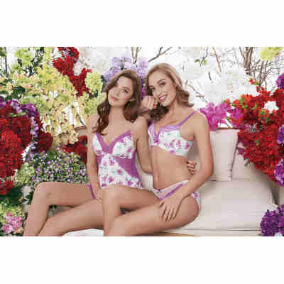 TJ Boutique Fashion blue and pink Lingerie