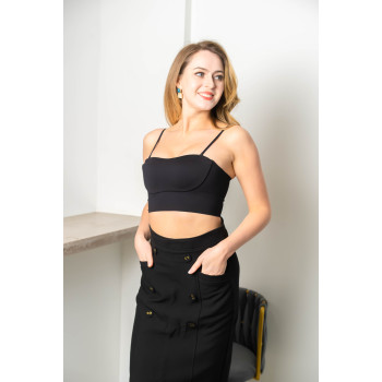 Zero feel seamless bonding bandeau bra