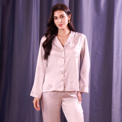 Satin pajama set