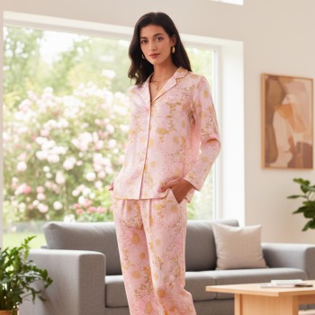 Satin pajama set