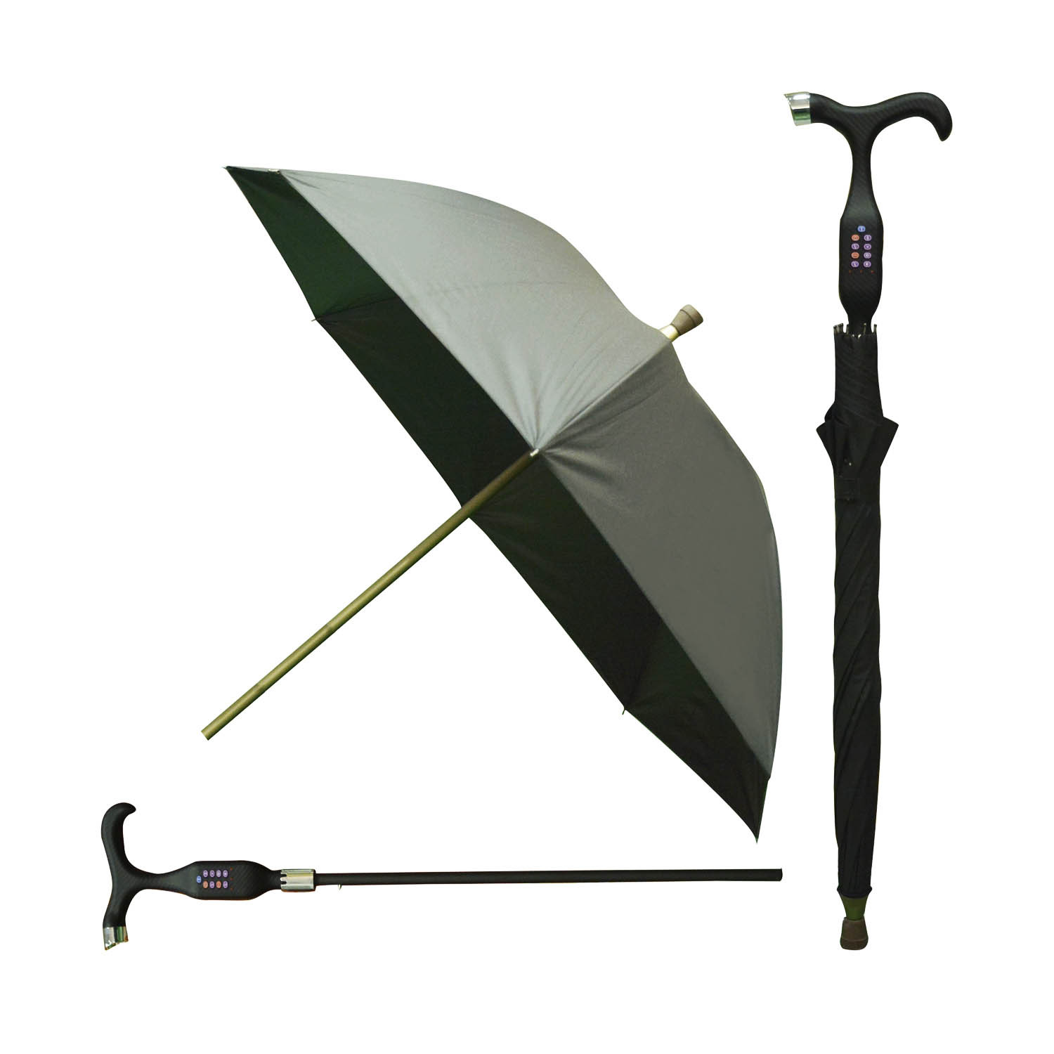 Multifunctional Walking Stick Umbrella