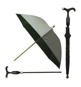 Paraguas multifuncional para bastones