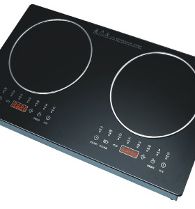 Double head induction cooker