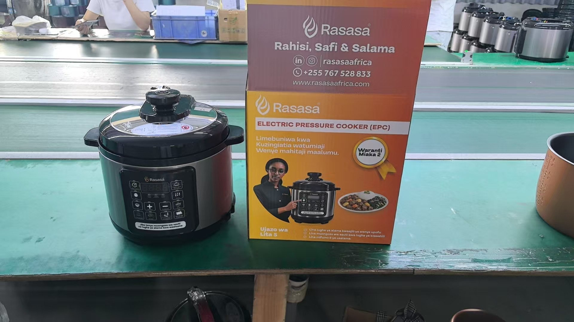 Accessible Cooking with Swahili Voice Guidance and Braille