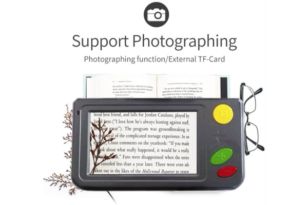 ALK-408A 4.3 inch Digital Low Vision Portable Video Magnifier For Reading