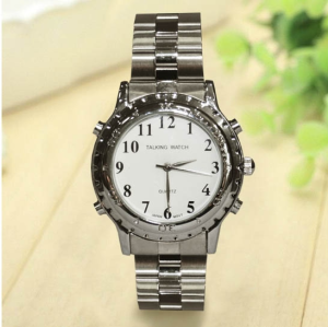 ALK-9969 Talking Tactile Watch Voice Guide Talking Tactile Watch – Effortless Timekeeping at Your Fingertips