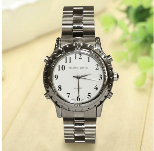 ALK-9969 Talking Tactile Watch Voice Guide Talking Tactile Watch – Effortless Timekeeping at Your Fingertips