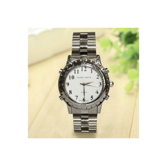 ALK-9969 Talking Tactile Watch Voice Guide Talking Tactile Watch – Effortless Timekeeping at Your Fingertips