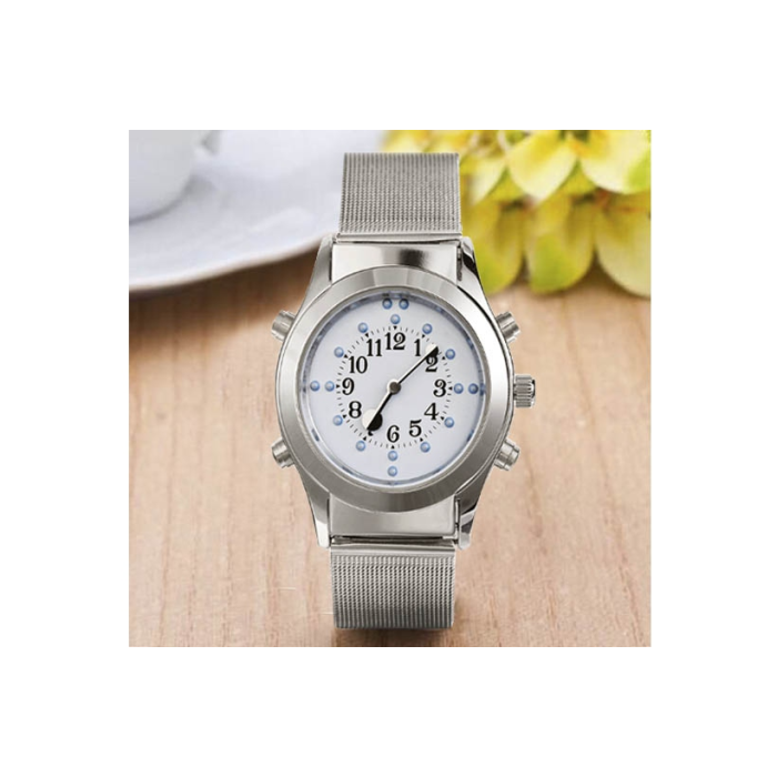 ALK-9989  Talking Watch Voice Guide Talking Tactile Watch – Effortless Timekeeping at Your Fingertips