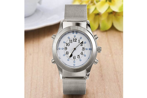 ALK-9989  Talking Watch Voice Guide Talking Tactile Watch – Effortless Timekeeping at Your Fingertips