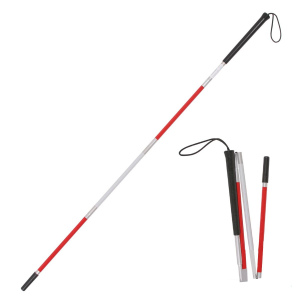 ALK-MZ55 Carbon Fiber White Cane: Lightweight, Durable, and Stylish Mobility Aid