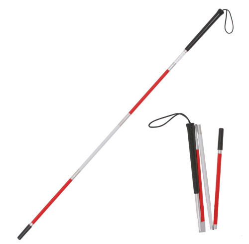 ALK-MZ55 Carbon Fiber White Cane: Lightweight, Durable, and Stylish Mobility Aid