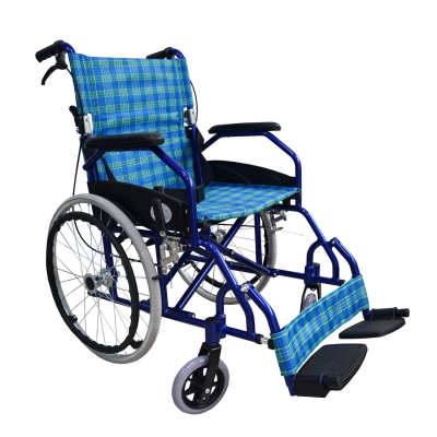 ALK863LAJ-20 Lightweight Folding Manual Wheelchair - Compact and Portable Mobility Solution