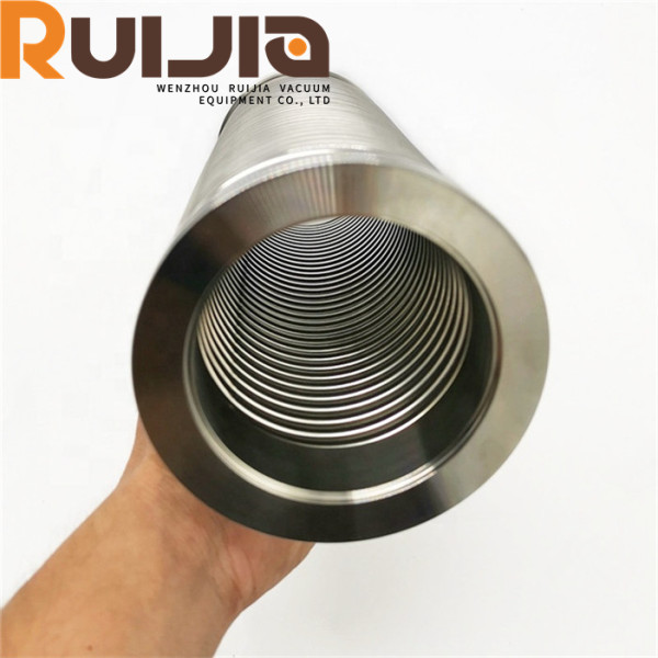 Stainless Steel KF/NW Vacuum Bellows | Compressible Flexible Hoses KF16-KF100