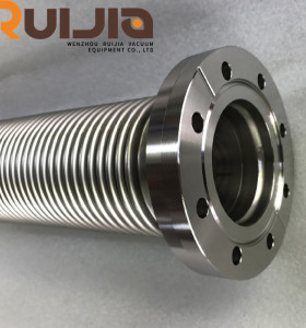 CF Compressible Bellows Connections-One Flange Rotatable CF vacuum bellows CF16-CF100 SS304/316L