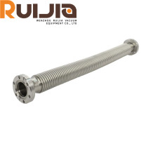 CF Vacuum Flexible Hoses vacuum bellows-One Flange Rotatable CF16-CF100 SS304/316L