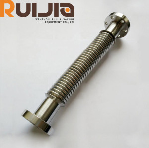 CF Vacuum Flexible Hoses vacuum bellows-One Flange Rotatable CF16-CF100 SS304/316L