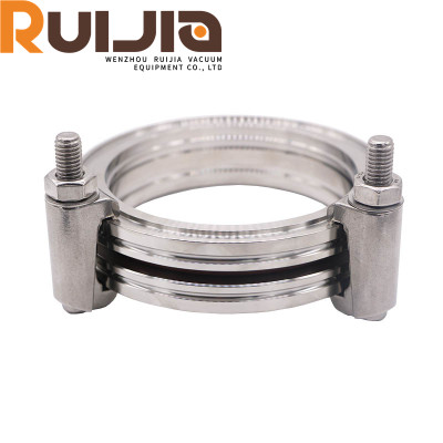 China Sus304 316 ，ISO bored flange vacuum fittings ISO63-ISO500