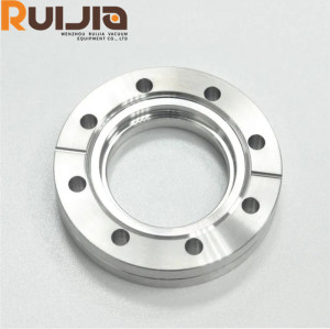 Stainless Steel CF Vacuum Bored Flange Nonrotatable for Vacuum Application