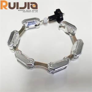 Abrazadera de cadena con brida de vacío KF KF16-KF63