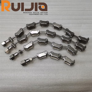 Abrazadera de cadena con brida de vacío KF KF16-KF63