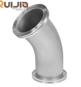ISO Vacuum Flange Fittings 45 Degree Elbow