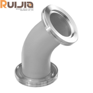 ISO Vacuum Flange Fittings 45 Degree Elbow