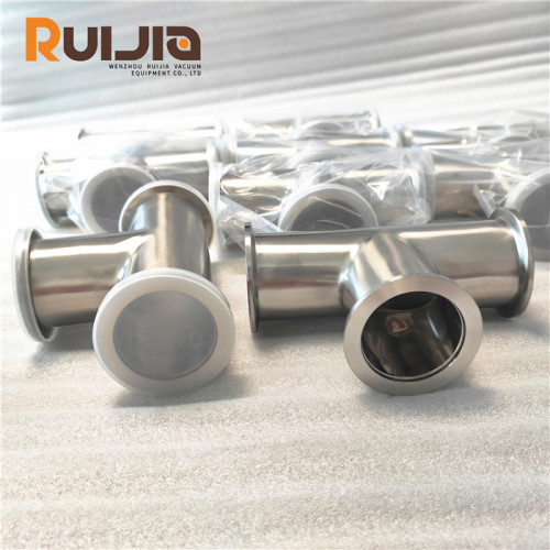 KF Vacuum Flange Fittings Tees