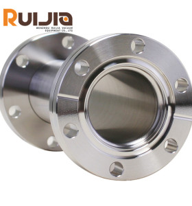 Vacuum Half Nipple-one Flange Rotatable Vacuum CF nipple Flanges Fittings SS304 Wholesale