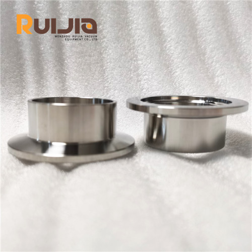 KF Half Nipple Short Stainless Steel KF15-KF50 Vacuum   Flanges Fittings Nipples Wholesale China