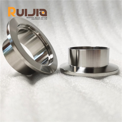 KF Half Nipple Short Stainless Steel KF15-KF50 Vacuum   Flanges Fittings Nipples Wholesale China