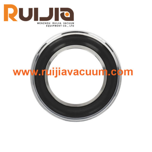 KF Vacuum centering Ring with outing ring &O'ring,Stainless steel,Seal material Viton,Silicone,Buna-N   seal