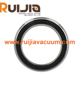 KF Vacuum centering Ring with outing ring &O'ring,Stainless steel,Seal material Viton,Silicone,Buna-N   seal