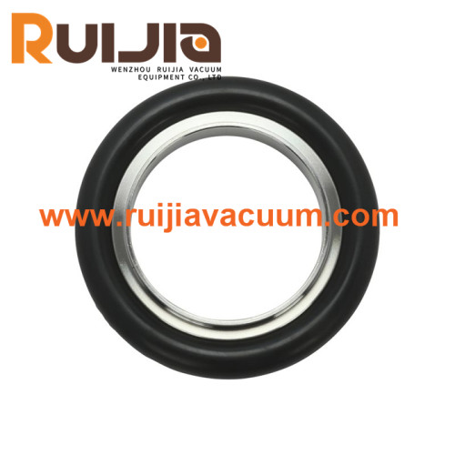 Stainless Steel KF Vacuum centering ring & O'ring KF10-  50,Seal material Viton,Silicone,Buna-N seal