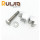 Abrazaderas de pared simple de aluminio para vacío ISO, ISO-ISO320, utilizadas en sistemas de alto vacío, venta al por mayor en China