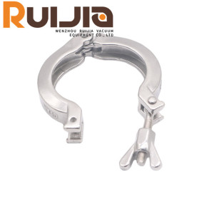 Abrazaderas de vacío KF Abrazaderas de un solo pasador de acero inoxidable Presión atmosférica al vacío Venta al por mayor China