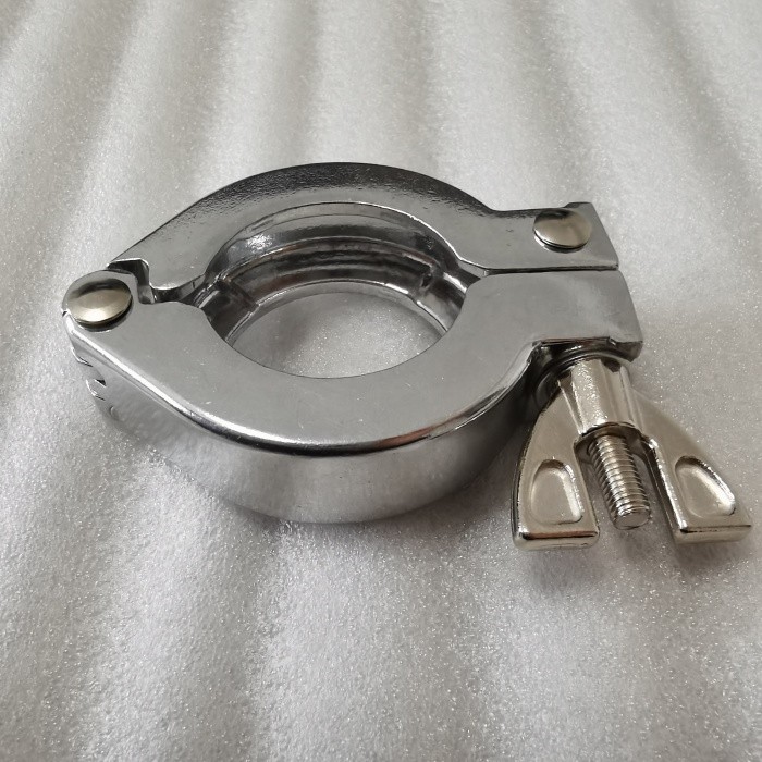 KF vacuum aluminium single pin clamps